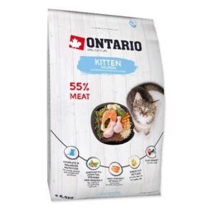 Ontario Kitten Salmon 6,5kg (Kačiukams su lašiša)