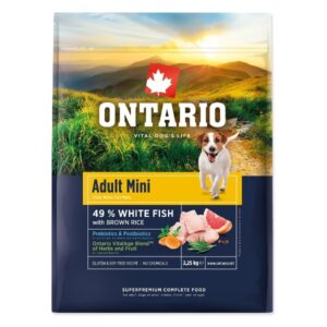 Ontario Adult Mini Fish & Brown Rice 2,25kg