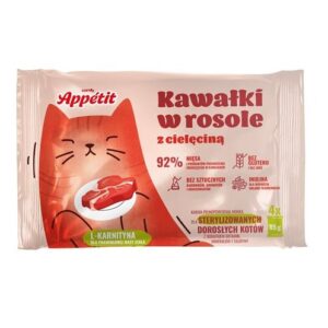 Comfy Appetit Sterilized Veršiena sultinyje 4x85g