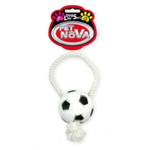Virvė su futbolo kamuoliuku 26cm cypia