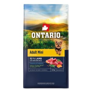 Ontario Adult Mini Lamb & Brown Rice 6,5kg