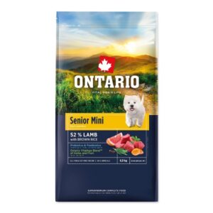 Ontario Senior Mini Lamb & Brown Rice 6,5kg