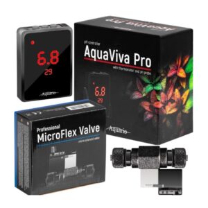 Aquario pH kontrolerio rinkinys CO2 kompriuteris ir elektromagnetas