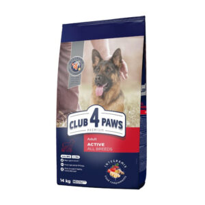 Club 4 Paws Premium aktyvas suaugusiems šunims 14kg