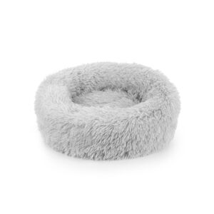 Minkštas pūkuotas guolis M 60cm pilkas