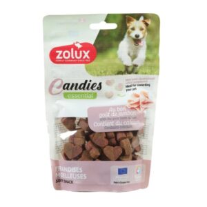 Zolux Candies mini širdelės su kumpiu 150g