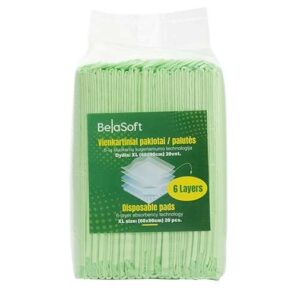 BelaSoft vienkartinės palutės 60x90cm 20vnt